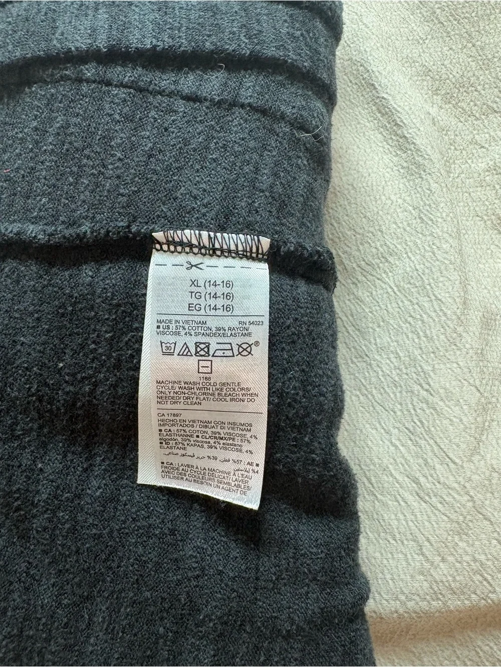 Old Navy Black Open-Front Cardigan Sweater